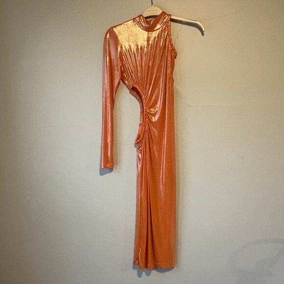 ROTATE Birger Christensen Alice Cutout Dress Size 38 or US Size 8 - Picture 5 of 9